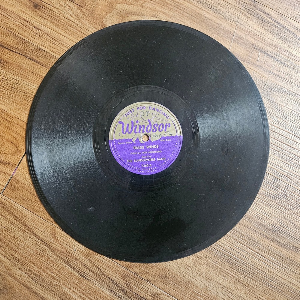 The Sundowners Band - Trade Wind / Southern Quadrille Windsor 7462 78RPM V+/V+